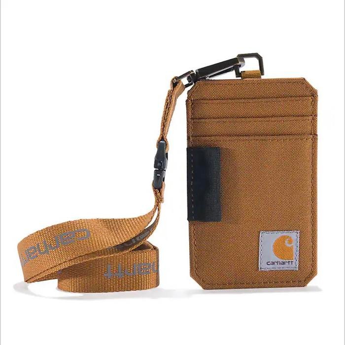 

Carhartt Nylon Duck ID Holder & Lanyard Brown