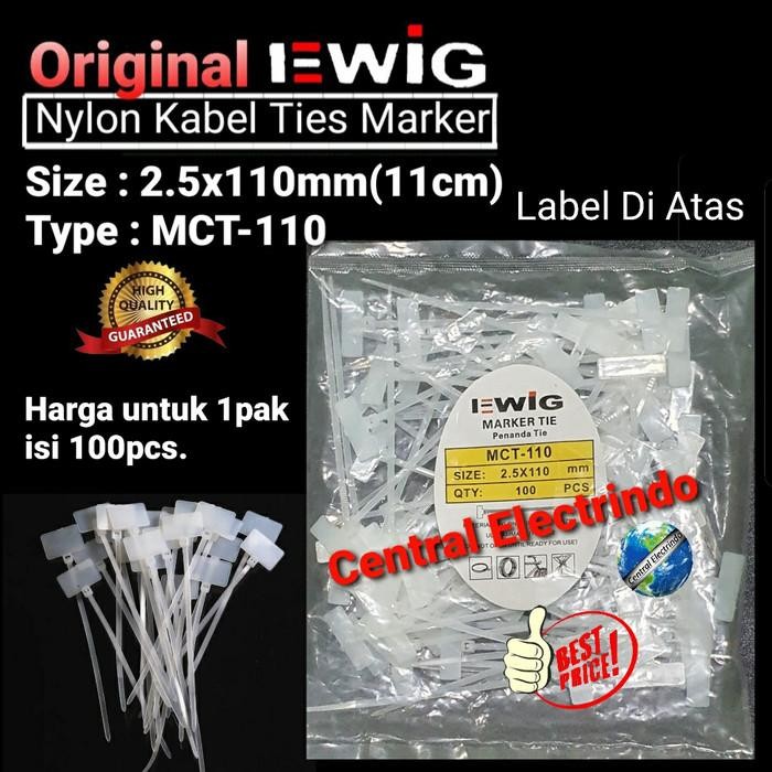 

Kabel Ties dengan Marker Penanda atau Label