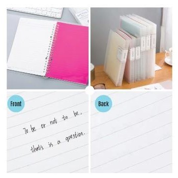 

KOKUYO WSG-RUCP11 PASTELCOOKIE BINDER NOTEBOOK (REFILABLE) B5/26 holes