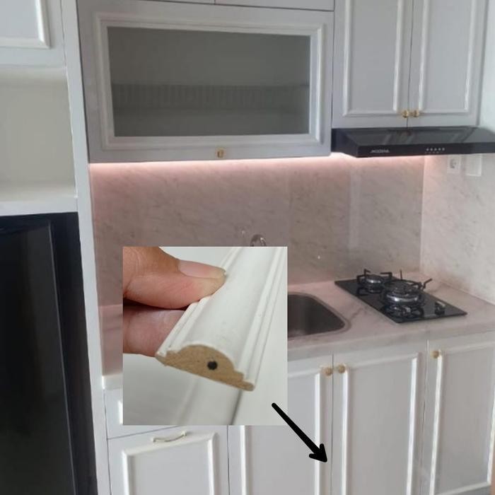 *CepatSampai*_ list kayu kitchen set,list kayu daun pintu,list moulding