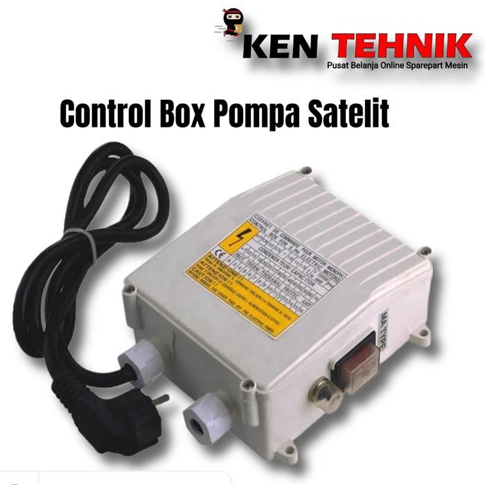 Ready JT Control Box Pompa Satelit 0.5hp/0.75hp/1hp
