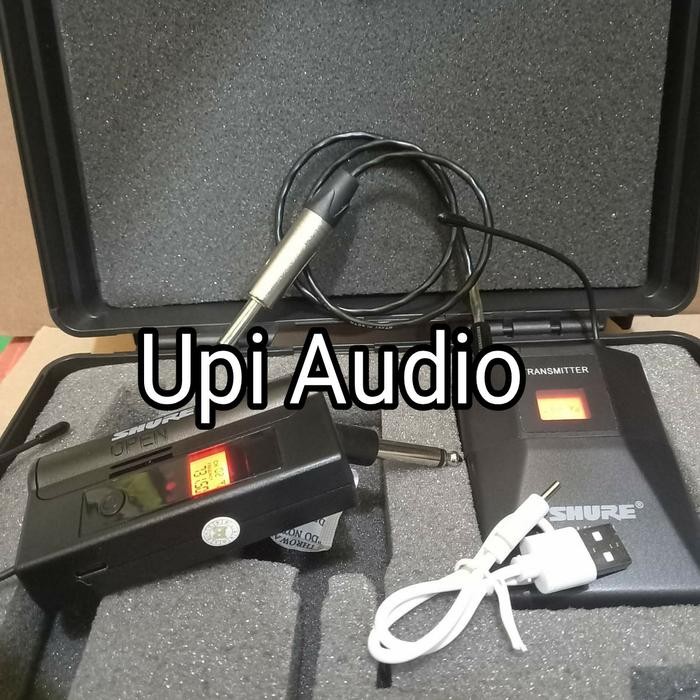 TERBARU Shure wireless untuk Jack Gitar Audio system