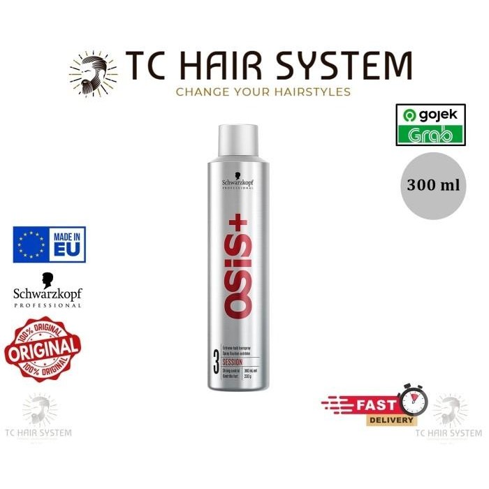 Pomade Spray OSIS+ 3 Session Extreme Hold Hair Spray OSIS 300 Ml