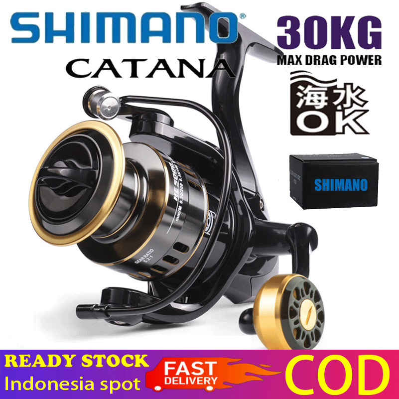 SHIMANO saltwater reel Spinning Reel fishing reel Mesin Pancing Rod mesin murah HE1000-7000 Spinning