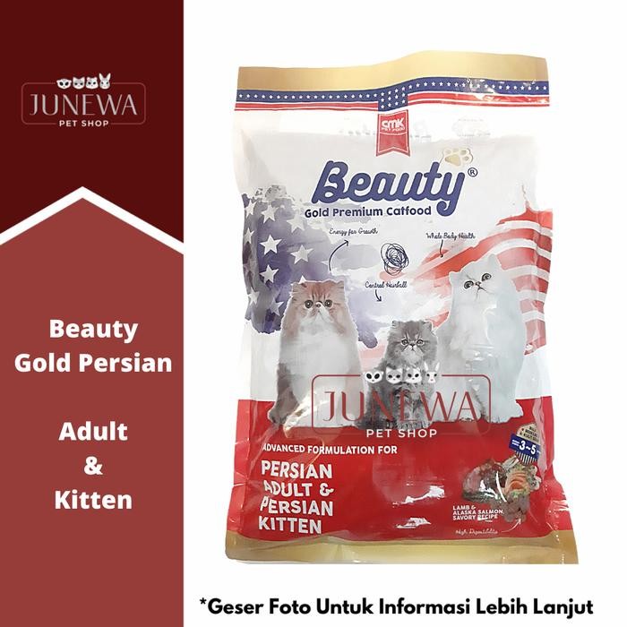 Beauty Persian Makanan Kucing Beauty Gold Persian Cat Food