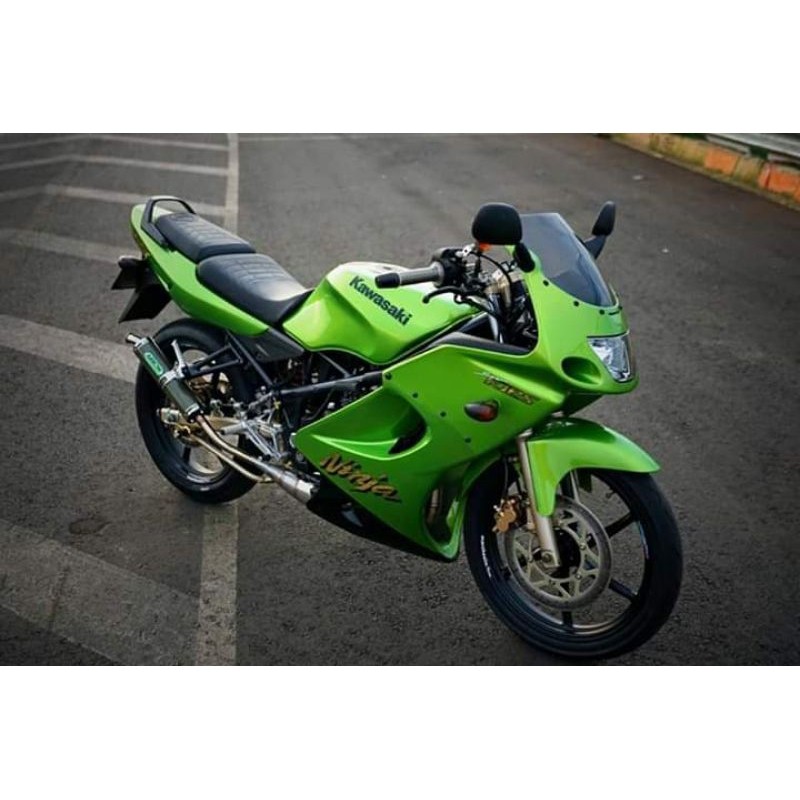 Cat Kawasaki Ninja R RR New RR OLD RR CBU Hijau metalic 1 L