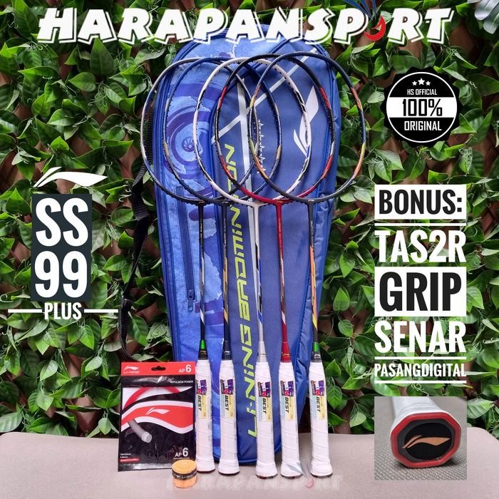 READY RAKET BADMINTON LINING SUPER SERIES SS 99 SS99PLUS SS99 PLUS ORIGINAL