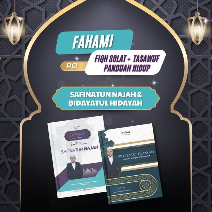 ready COMBO Safinatun Najah + Bidayatul Hidayah (PO) - Hukum-hakam Fiqh dan Tasawuf