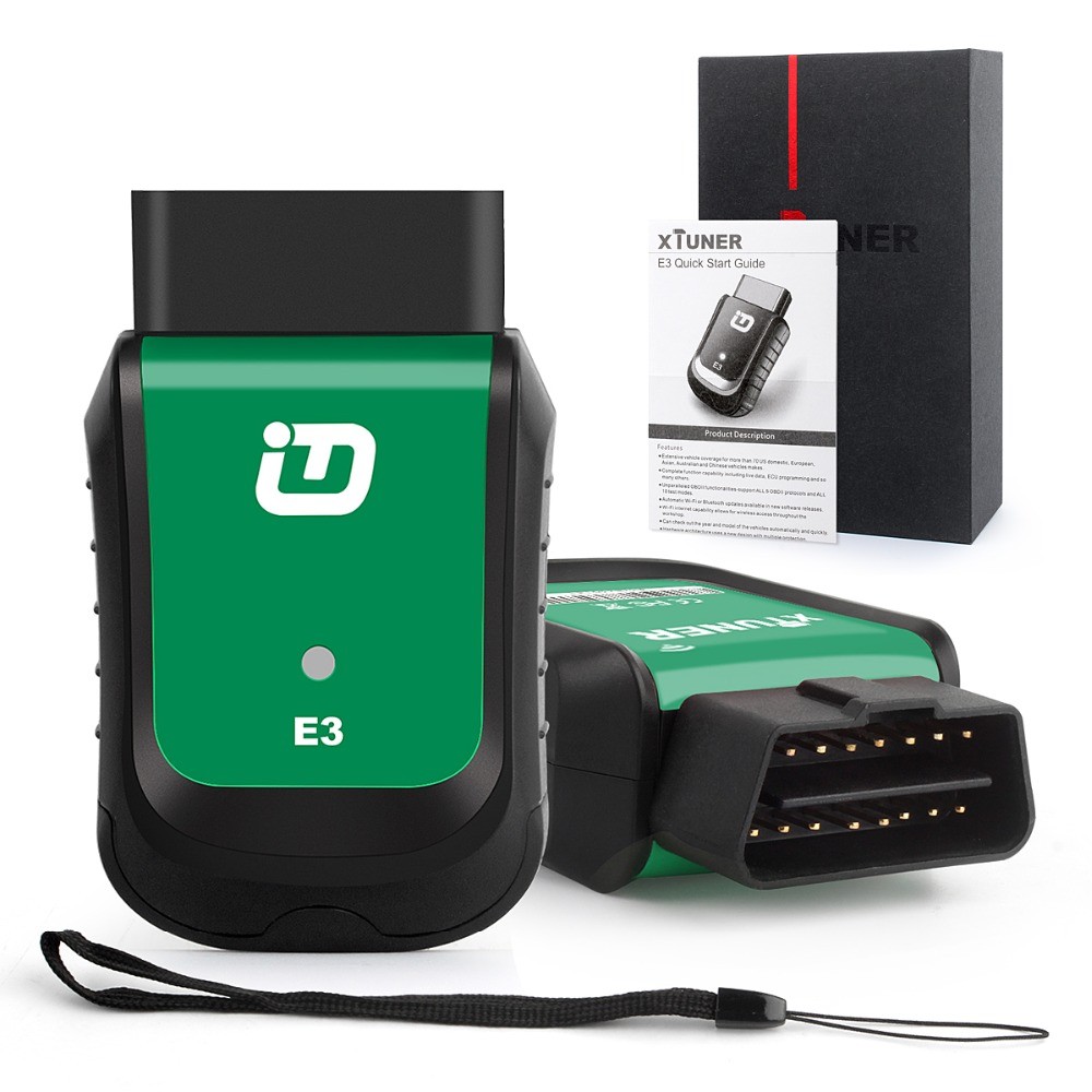 XTUNER E3 Car Diagnostic Tool OBD2 V10.7  Wifi Scanner Full System