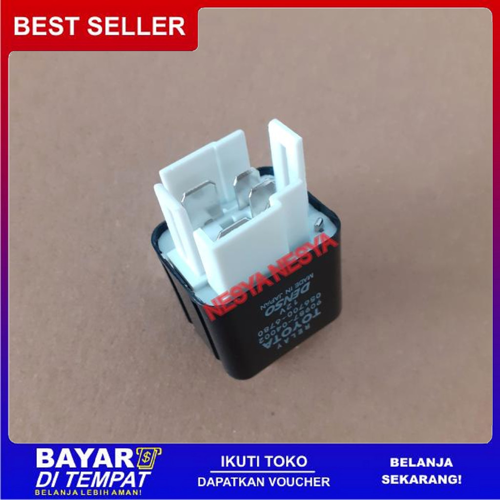 FREE ONGKIR RELAY RILEY RILEI MOTOR BLOWER AC BELAKANG TOYOTA KIJANG INNOVA BISA COD