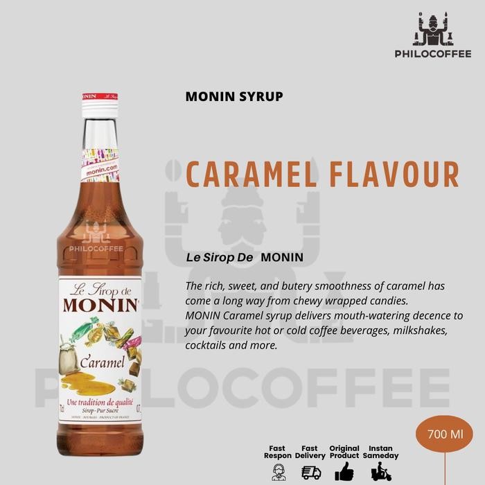 

Monin Syrup Caramel 700ml Sirup Perisa Caramel (KHUSUS GOJEK)