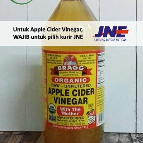 

Organic Apple Cider Vinegar/Cuka Apel Organik Dari Bragg ,946Gr