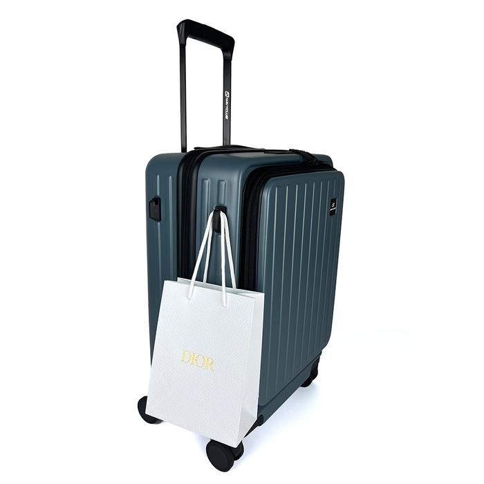 Koper Hardcase PC Navy Club Emerald - 4 Roda Putar TSA Lock - Size 29 Inch