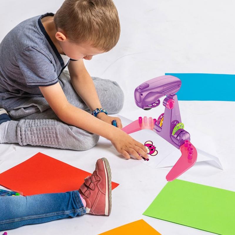 

Multifunctional Projection Drawing Board Kids Toys Children Drawing Projector Toys Puzzle Projection