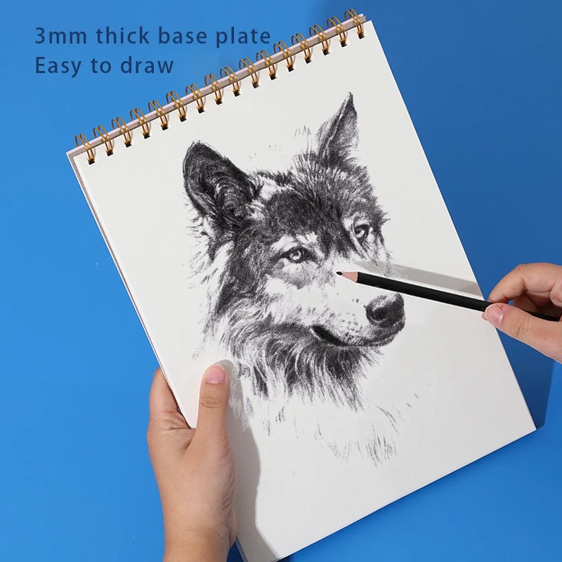 

A4 Professional Sketchbook Starry Night Classic Cover Drawing Pad For Art School Supplies Stationery