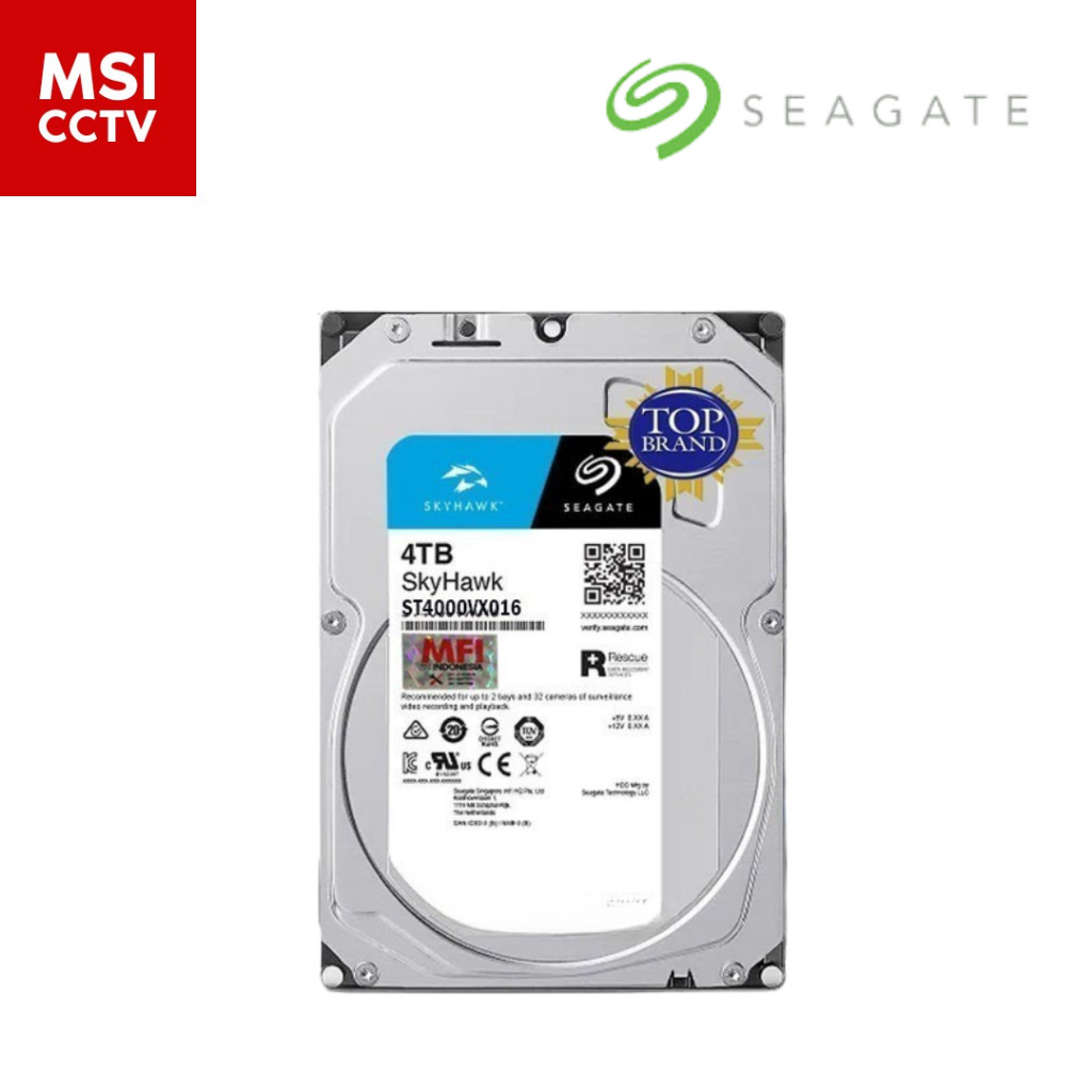 HDD Hardisk Seagate 4TB MFI Garansi 3 Tahun