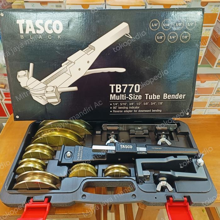 PROMO Tube bender Tasco black TB770 Multi size