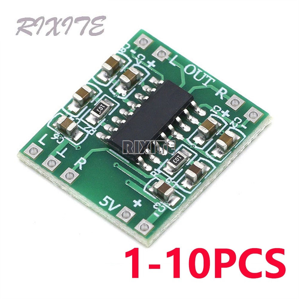 1-10 PCS 2.5V To 5V Mini PAM8403 Power Amplifier Board 2 Channels 3W Class D Audio Speaker Sound Amp