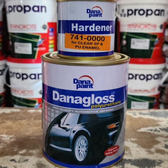 Auradeko Danapaint Danagloss Polyurethane Pu White 145-0001 Putih 1Ltr 1 Liter Set 2K 2 Komponen Dan