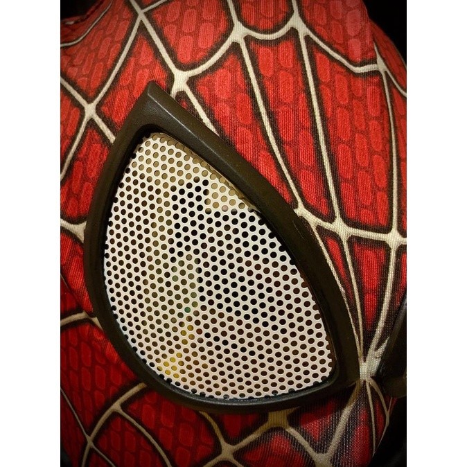 Benteng Onderdil Halloween Asli Kacamata Hitam Topeng Spiderman Dewasa Dan Anak-Anak Cosplay
