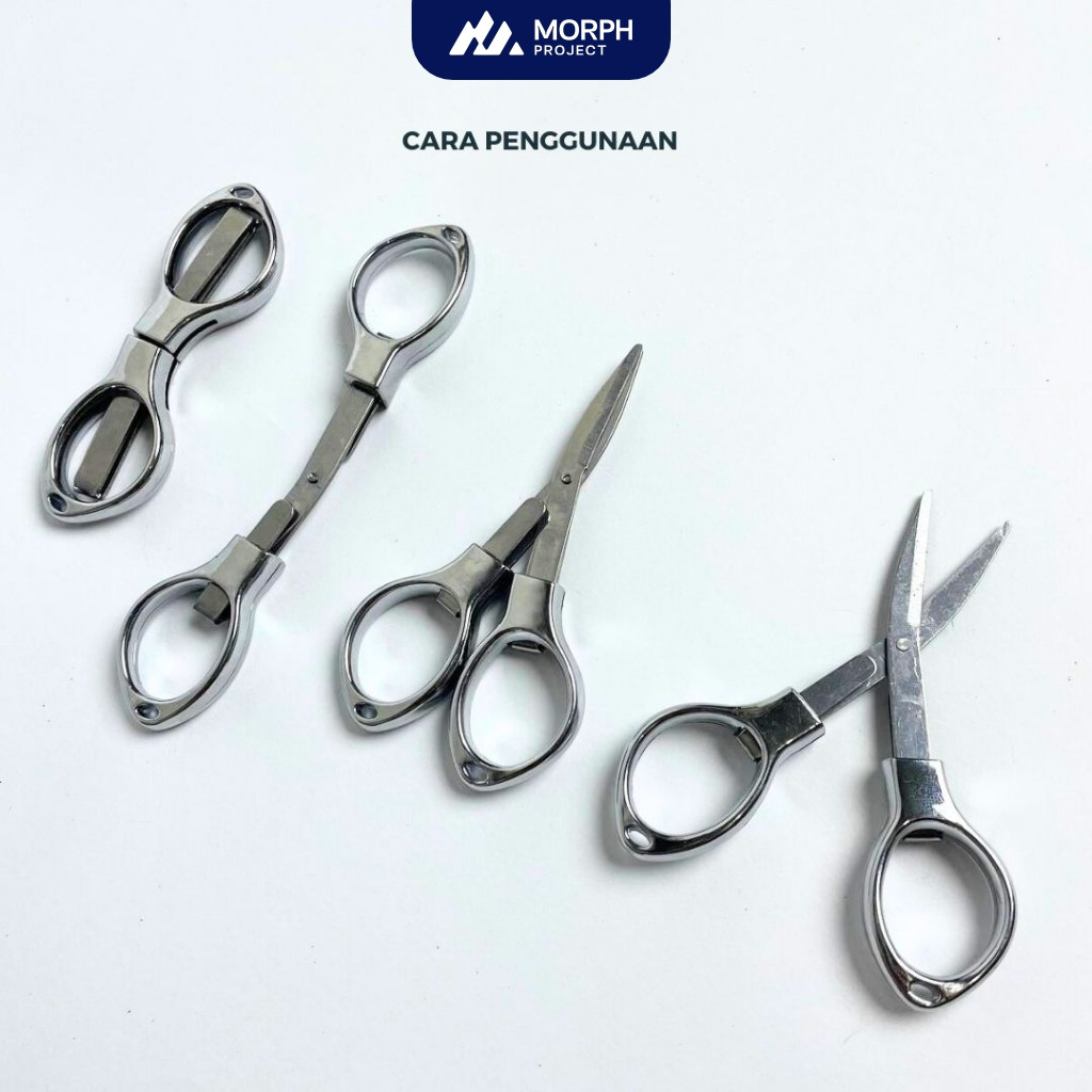 

[READY] Morph Project - Gunting Stainless Portable Perlengkapan haji dan Umroh