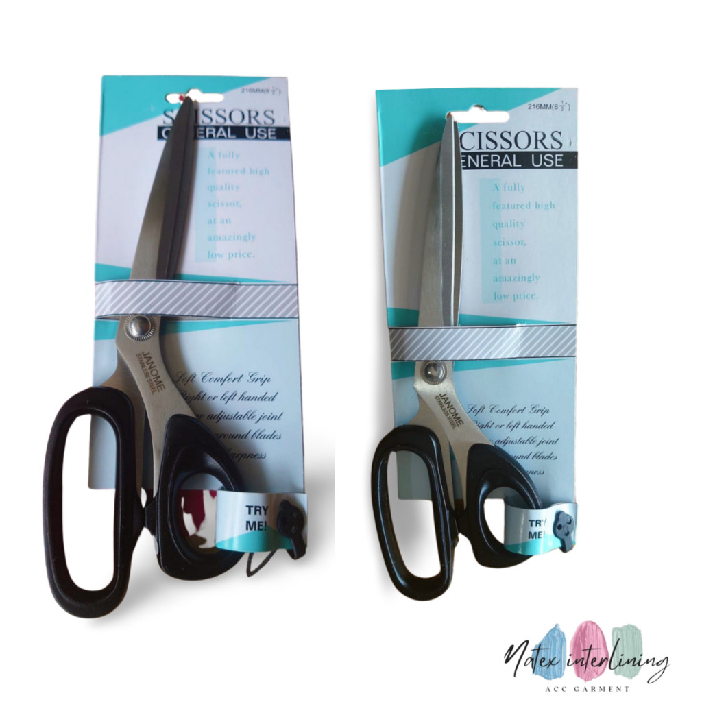 

[READY] Janome Gunting Jahit stenlis Ukuran 8.5 inch