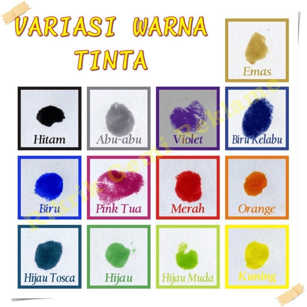 

[READY] RikrikGemi - Stempel Custom Stempel Nama Mini