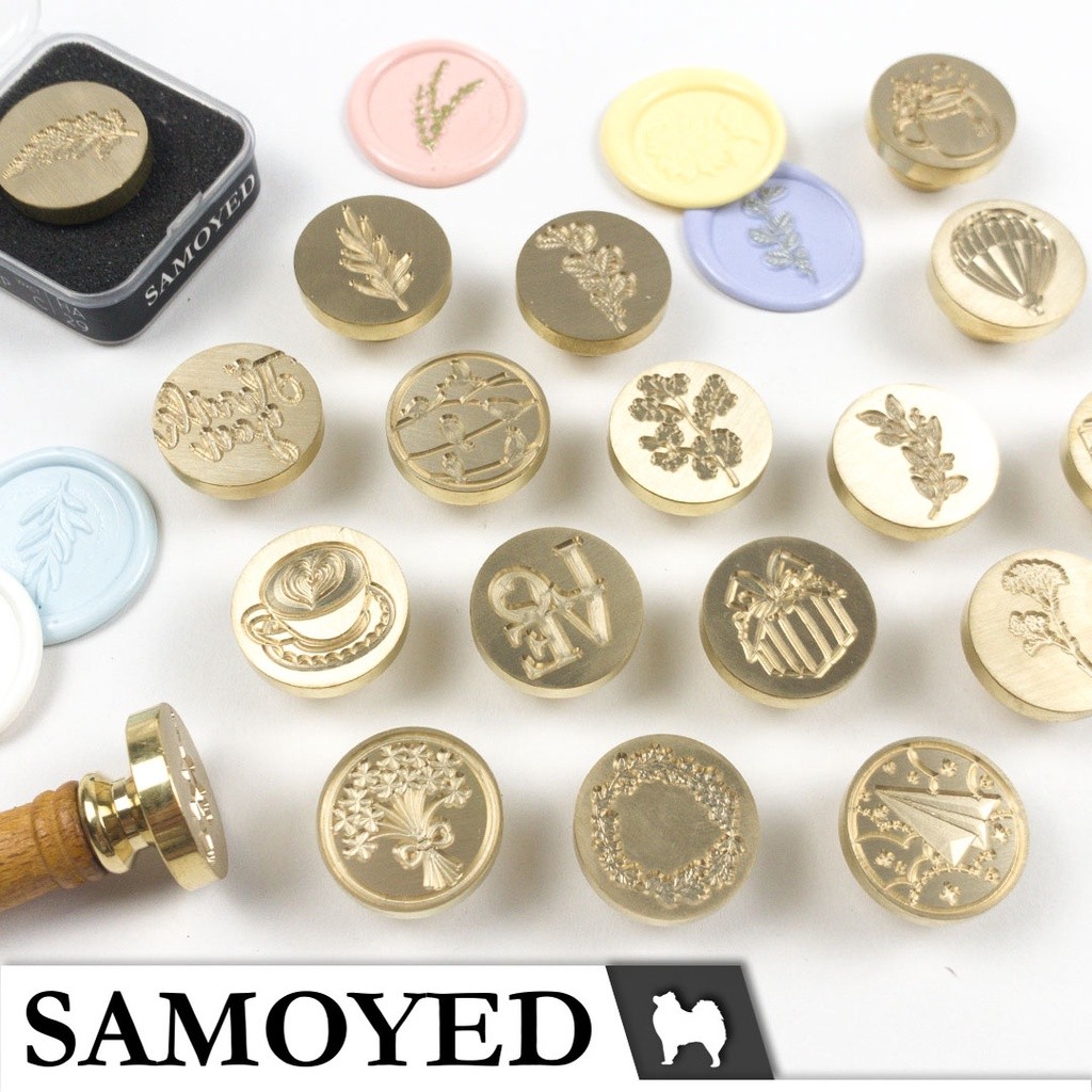 

[READY] Stempel / Cap Lilin Segel Surat / Undangan / Seal / Sealing Wax Stamp Samoyed WXST C