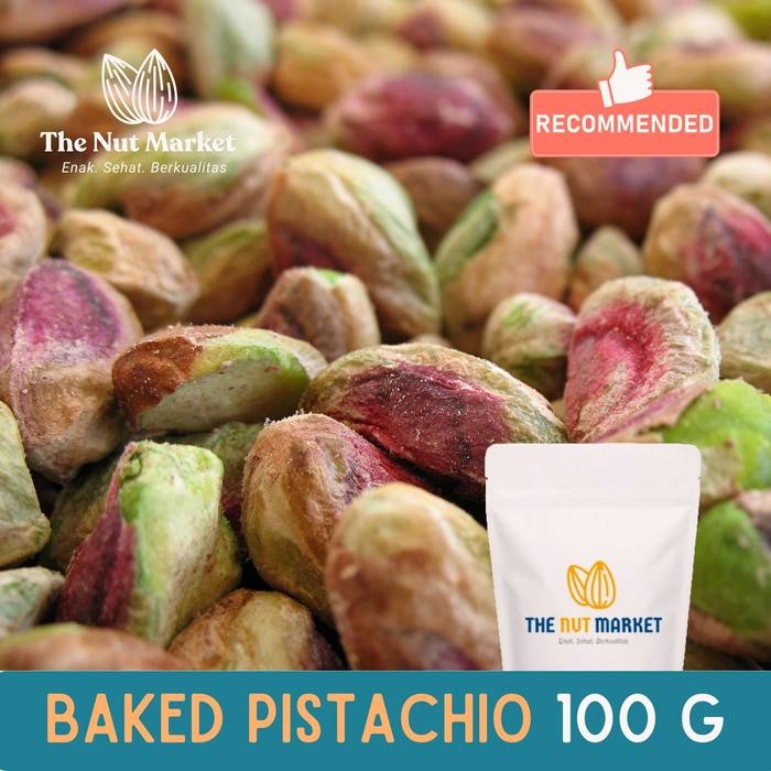 

Pistachio Kupas, Roasted 100 gram, tanpa kulit