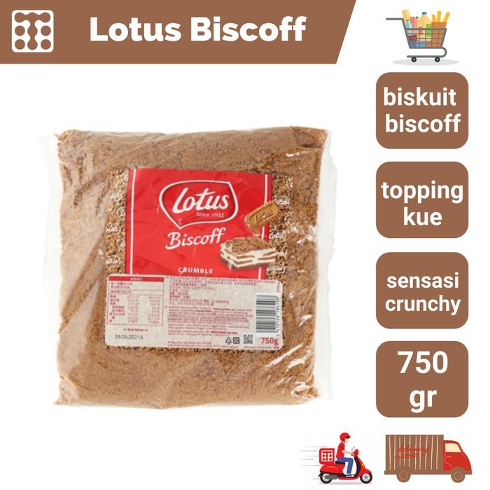 

LOTUS BISCOFF BISCUIT CRUMBLE 750 GR