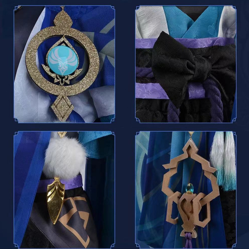 Game Genshin Impact Cosplay Wanderer Scaramouche Cosplay Costume Genshin Impact Wanderer Cosplay