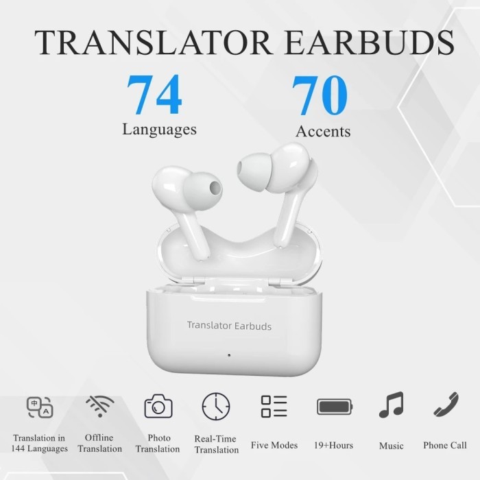 Wooask Real-time Language Translator Instant Voice Offline Translator