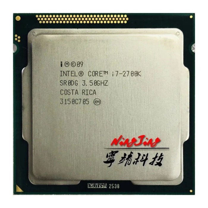 Intel Core i7-2700K i7 2700K 3.5 GHz Used Quad-Core CPU 8M 95W LGA