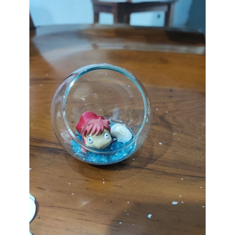 Akuarium Ponyo mangkok kaca Ponyo Action