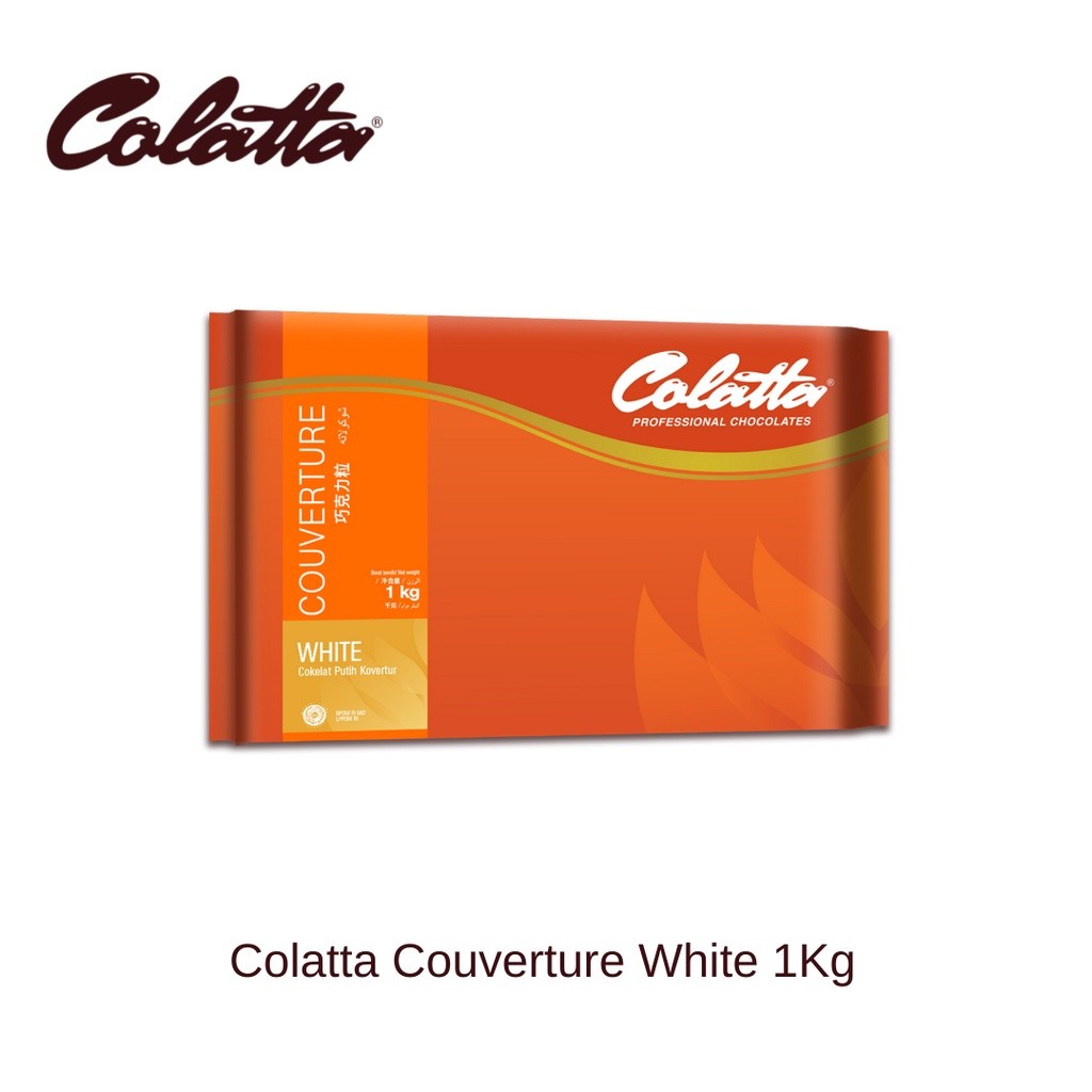 

COLATTA COUVERTURE WHITE - COKLAT PUTIH BATANG 1KG