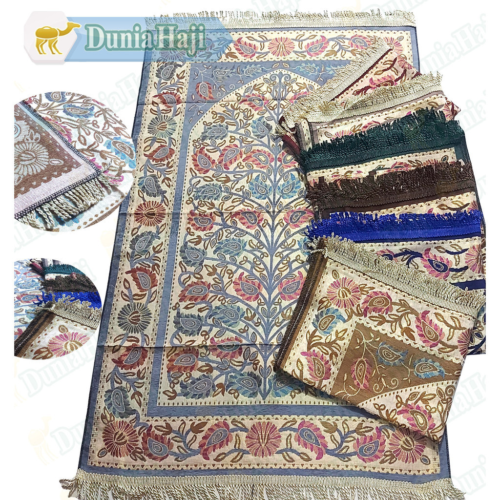 

SAJADAH BESAR TAMBANG MOTIF TURKI TIPIS TRAVEL TRAVELING RUMBAI KEPANG /PCS OLEH OLEH HAJI DAN UMROH