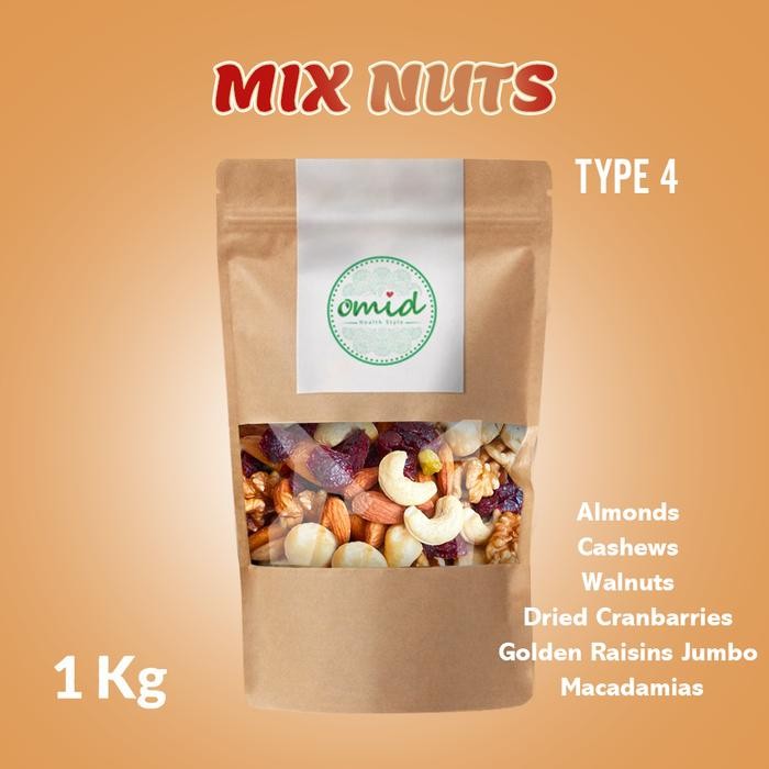

Mix Nuts Type 4 / Kacang Campur 1KG Terlaris
