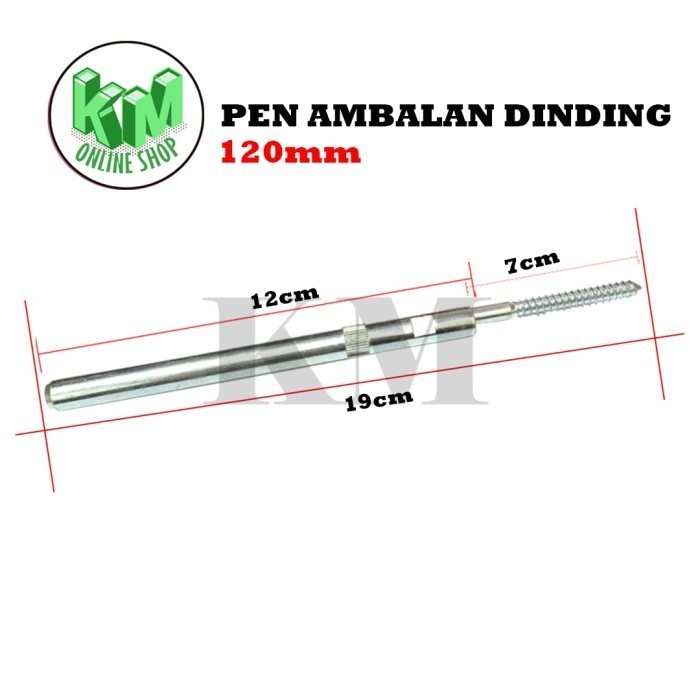 Fixpert- Pen Ambalan Fisher Viser Dinding 120 mm dan 160 mm
