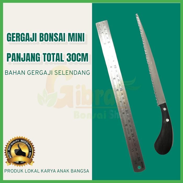 Obrali- Gergaji bonsai bahan baja gergaji selendang alat bonsai