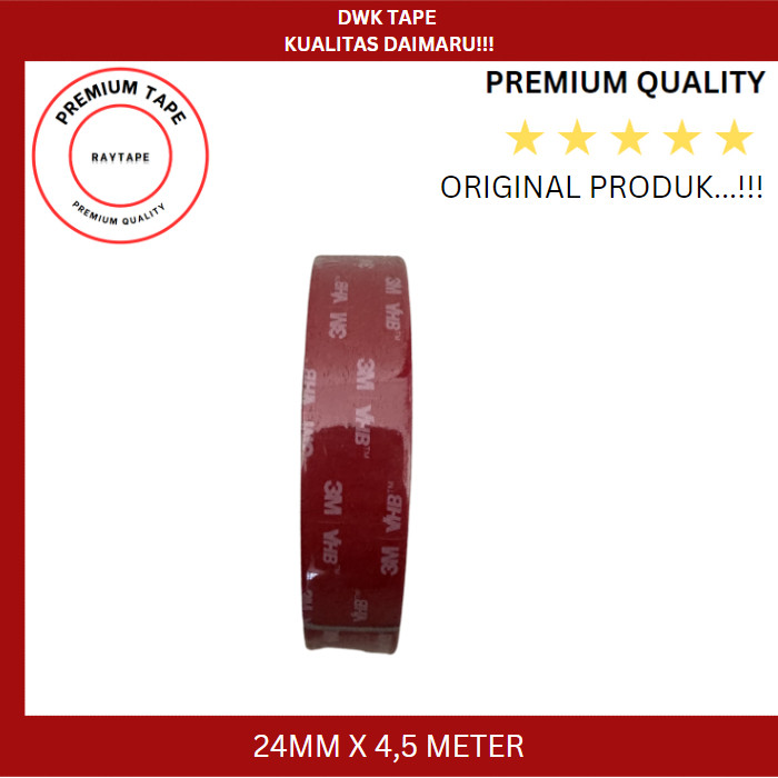 

JH8 3M VHB Double Tape ORIGINAL Automotive 4900 24mm x 4,5 Meter