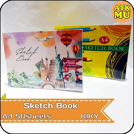 

[READY] Sketch Book Buku Sketsa A4 50sheets KIKY