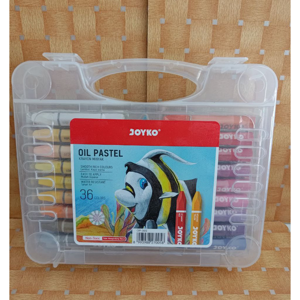 

[READY] Krayon Joyko 36 Warna / Oil Pastel Joyko / Crayon Joyko OP-36S