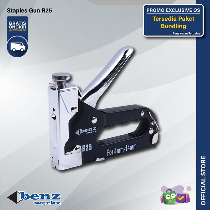 

Rakitan- Staples Tembak R-25 / Staples Gun Tacker 6 - 8 mm Benz Werkz