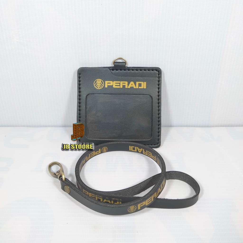 

JH8 Tempat Id Card PERADI LAWYER Kulit / Id Card Holder Peradi Lawyer Gantung / name tag peradi