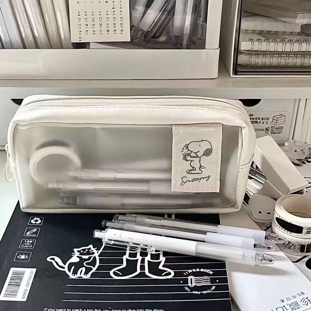 

JH8 Kotak Pensil Snoopy & Cute Large Capacity Pencil Case/pensil Pouch/tempat Pensil Aesthetic/make