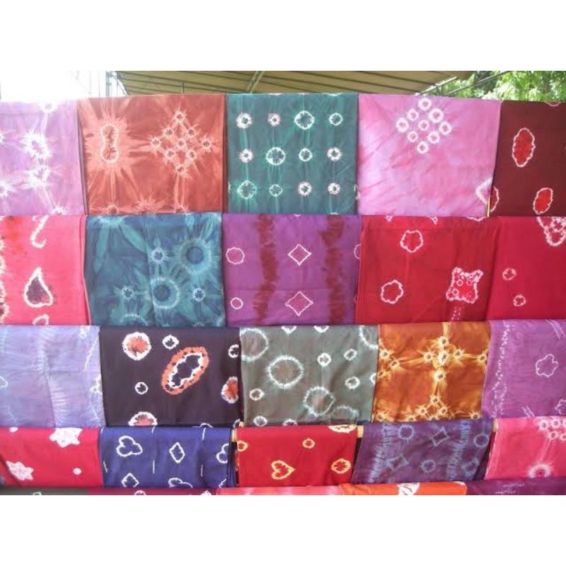 

JH8 PAKET BATIK JUMPUTAN KAIN 150x100 dan pewarna naptol, kelereng