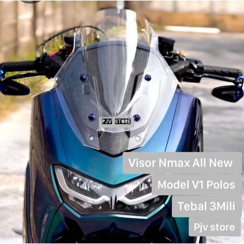 WINDSHIELD NMAX NEW 2020/2023 TDR SPORTY V1 . VISOR NMAX NEW 2020/2021/2022/2023 TDR SPORTY . VISOR