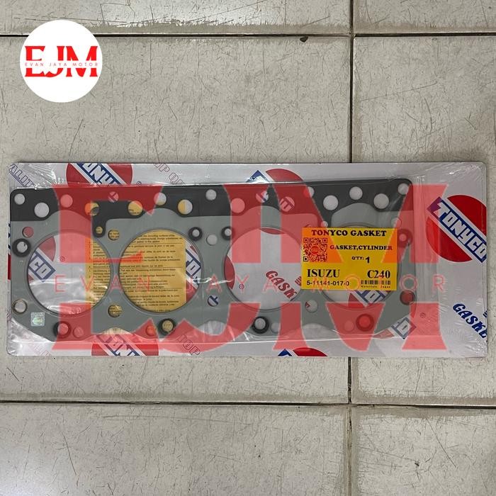 Murah Gasket Cylinder Head / Packing Head Isuzu C240 Old Tonyco 5111410170