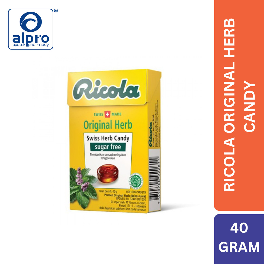 

Ricola Original Herb Candy 40G