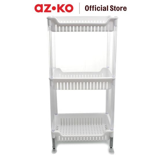 AZKO Keyway Rak Troli 3 Tingkat - Putih